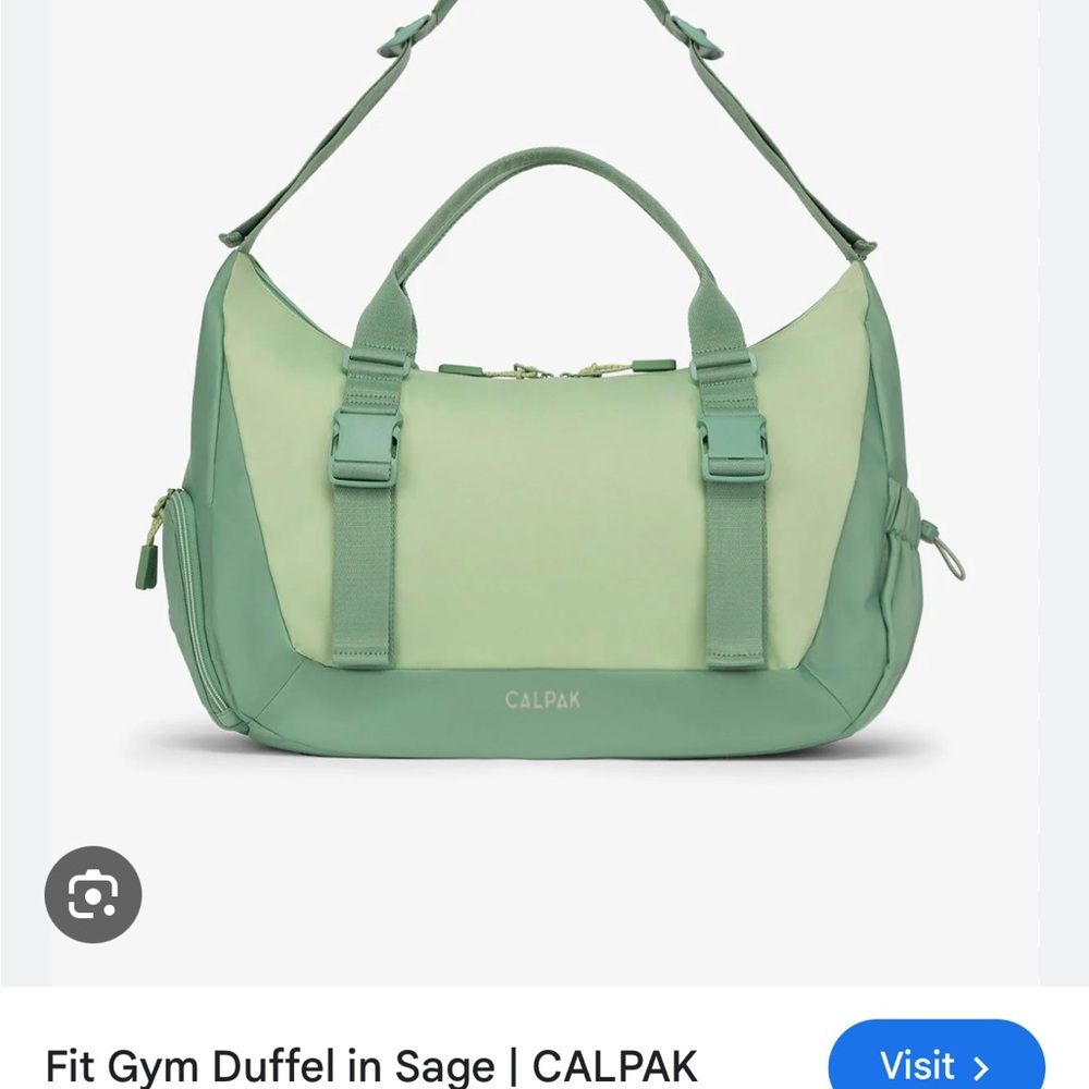 Calpak Sage Two-Tone Women's Duffel Bag